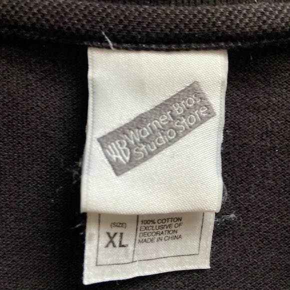 Vintage Warner Bros. Studio Store  Polo Shirt Sz XL - Picture 4 of 10